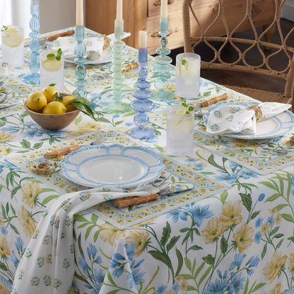 Garden Floral Cotton Placemats, Set of 4
