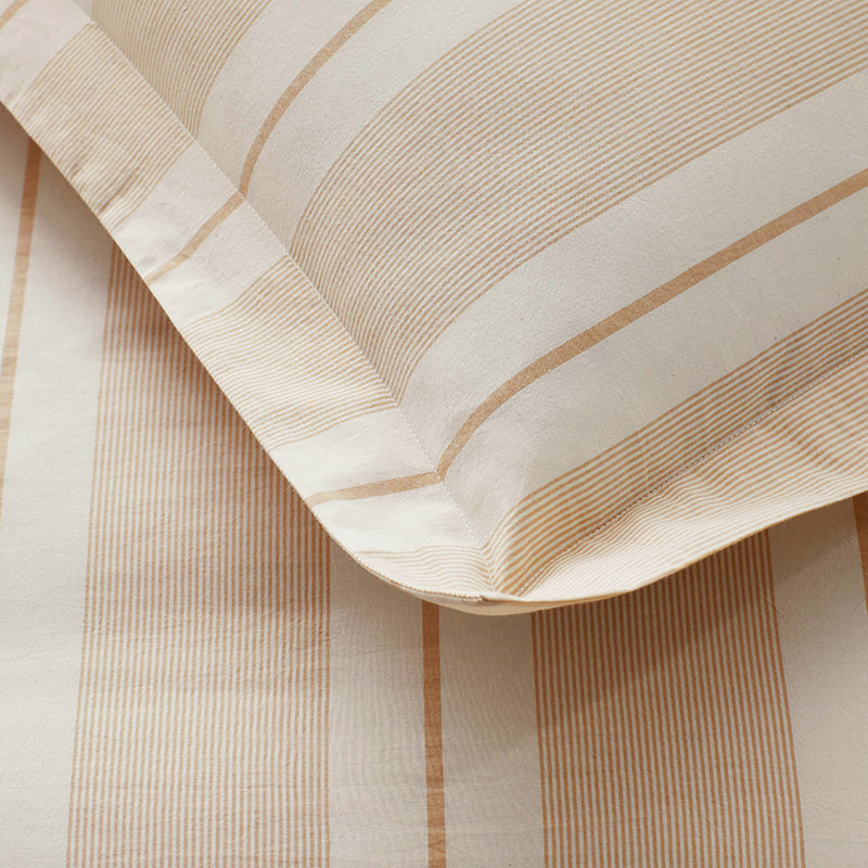 Tailored Stripes and Plaids Classic Cool Cotton Percale Flat Bed Sheet