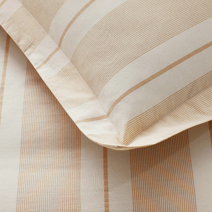 Tailored Stripes and Plaids Classic Cool Cotton Percale Flat Bed Sheet