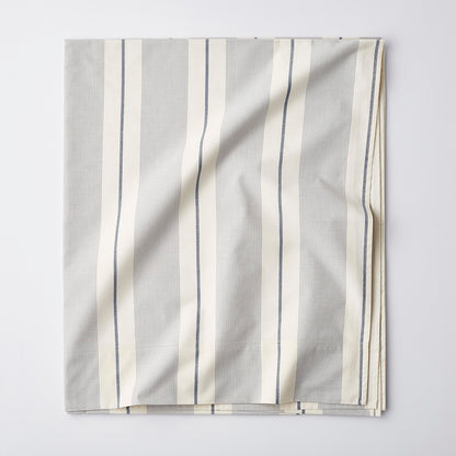 Tailored Stripes and Plaids Classic Cool Cotton Percale Flat Bed Sheet