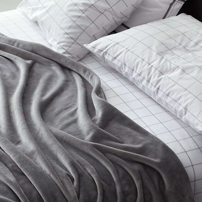 Tailored Stripes and Plaids Classic Cool Cotton Percale Fitted Bed Sheet