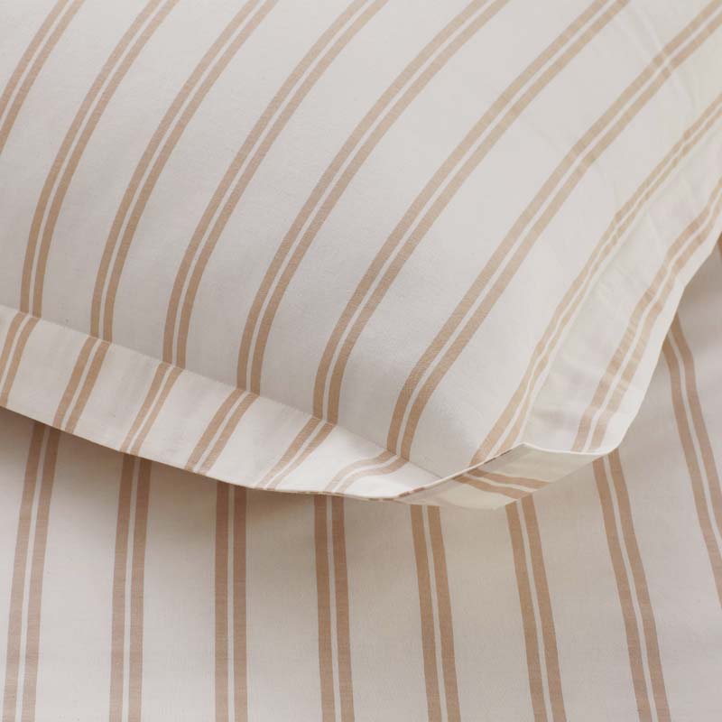 Tailored Stripes and Plaids Classic Cool Cotton Percale Sham