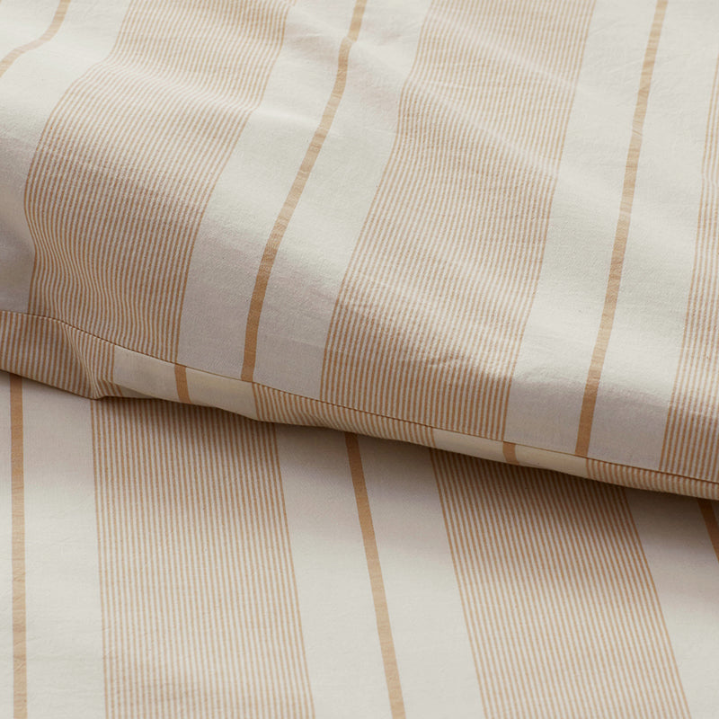 Tailored Stripes and Plaids Classic Cool Cotton Percale Fitted Bed Sheet