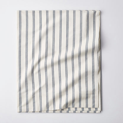 Tailored Stripes and Plaids Classic Cool Cotton Percale Flat Bed Sheet