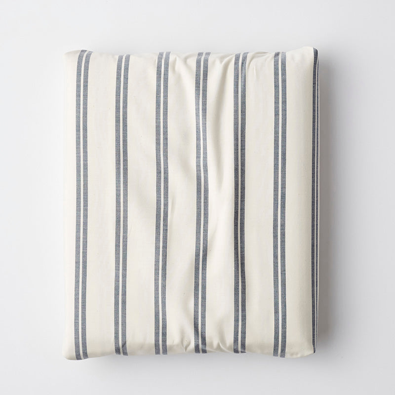 Tailored Stripes and Plaids Classic Cool Cotton Percale Fitted Bed Sheet
