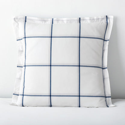 Tailored Stripes and Plaids Classic Cool Cotton Percale Sham
