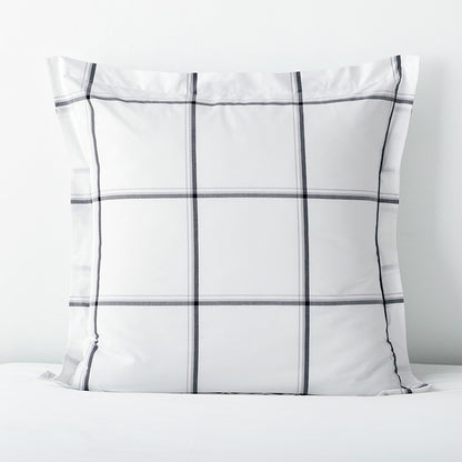 Tailored Stripes and Plaids Classic Cool Cotton Percale Sham