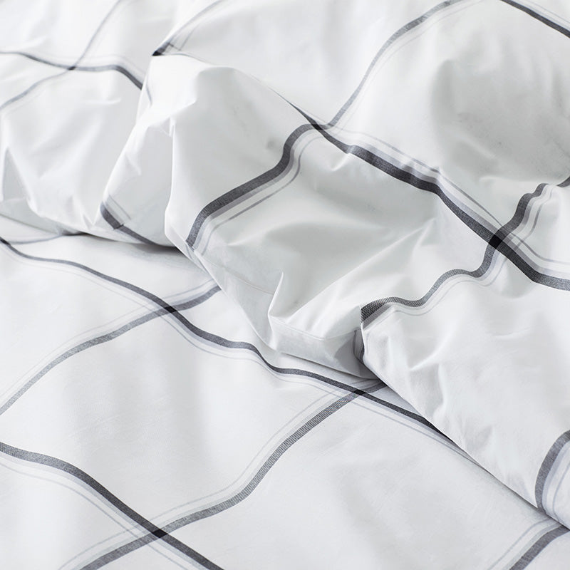 Tailored Stripes and Plaids Classic Cool Cotton Percale Sham