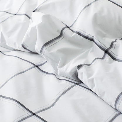 Tailored Stripes and Plaids Classic Cool Cotton Percale Sham