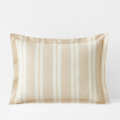 Tailored Stripes and Plaids Classic Cool Cotton Percale Sham