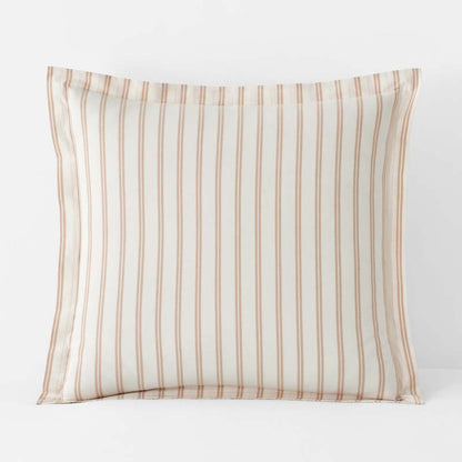 Tailored Stripes and Plaids Classic Cool Cotton Percale Sham