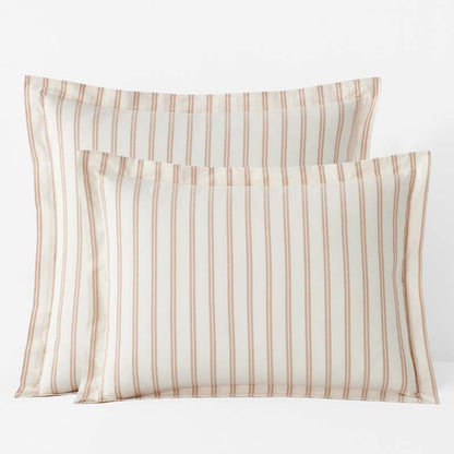 Tailored Stripes and Plaids Classic Cool Cotton Percale Sham