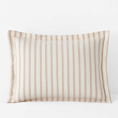Tailored Stripes and Plaids Classic Cool Cotton Percale Sham