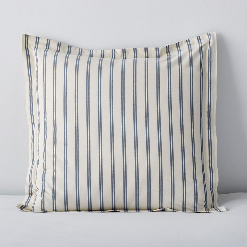 Tailored Stripes and Plaids Classic Cool Cotton Percale Sham