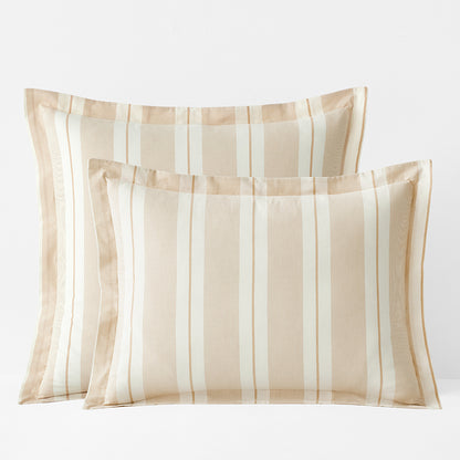 Tailored Stripes and Plaids Classic Cool Cotton Percale Sham