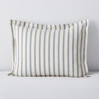 Tailored Stripes and Plaids Classic Cool Cotton Percale Sham