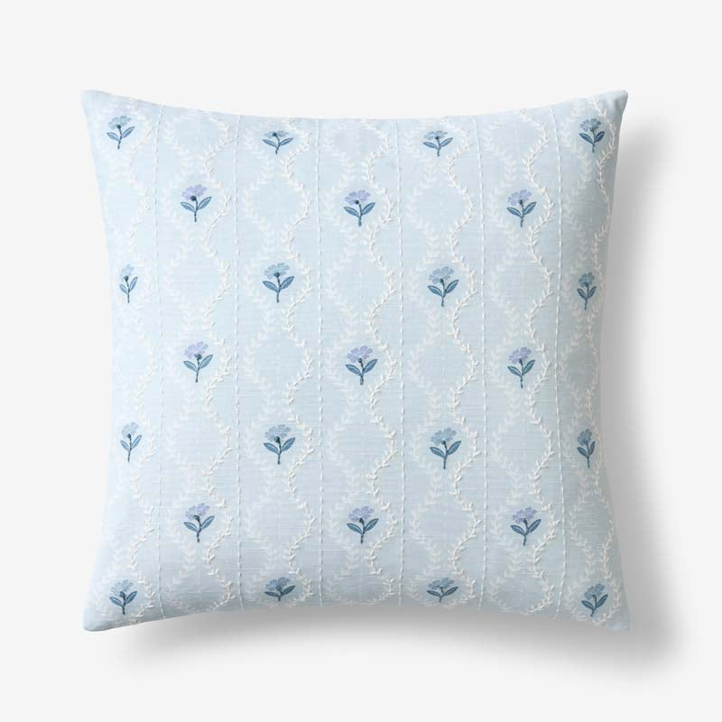 Tira Mini Floral Decorative Square Pillow Cover