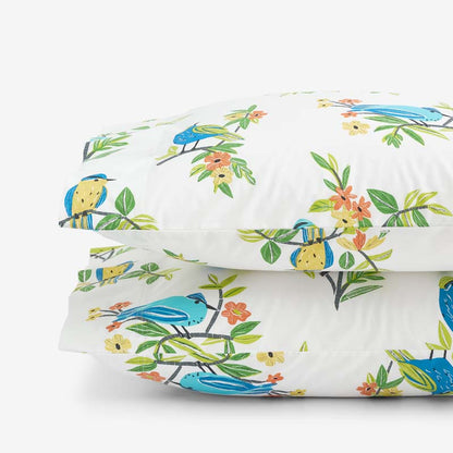 Summer Prints Classic Cool Cotton Percale Pillowcase Set