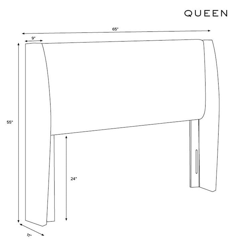 Gramercy Textured Linen Headboard