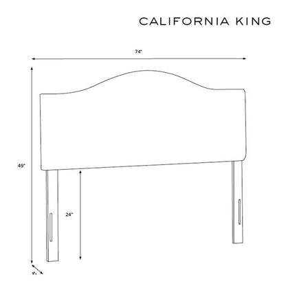 Saddle Textured Linen Headboard
