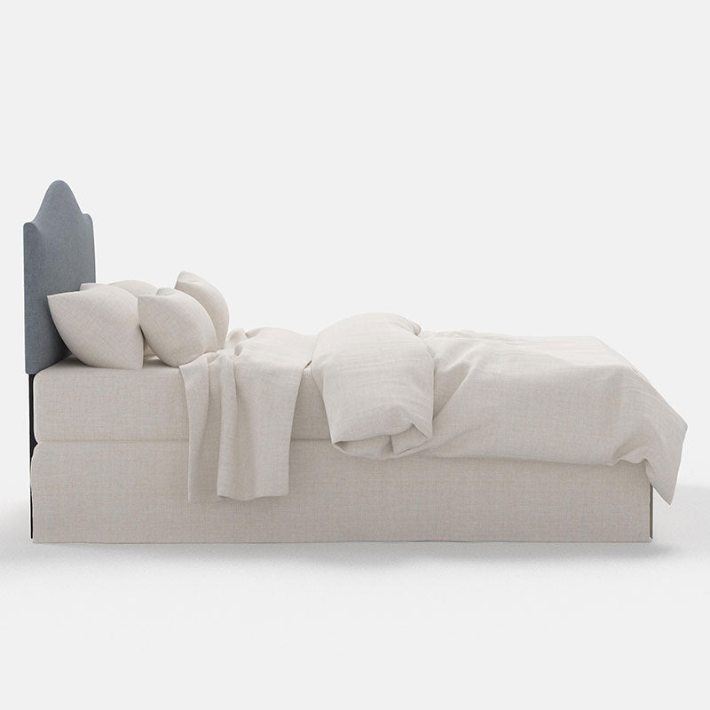 Saddle Textured Linen Headboard