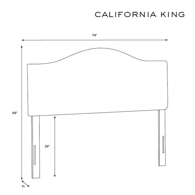 Saddle Textured Linen Headboard