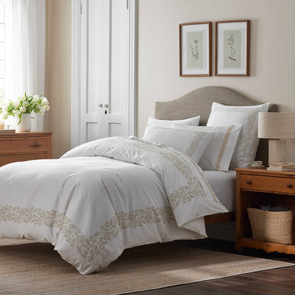 Saddle Textured Linen Headboard