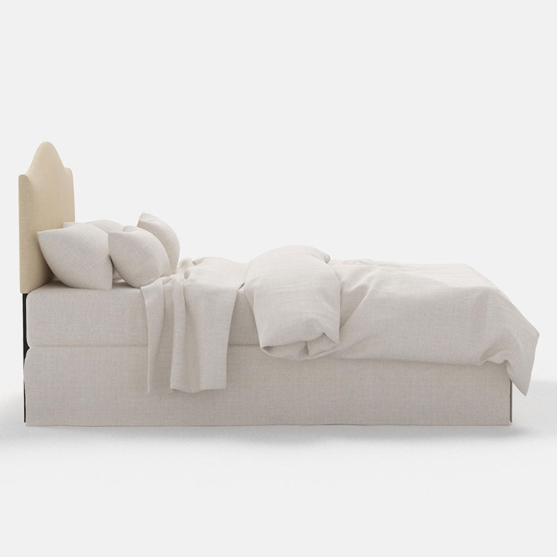 Saddle Textured Linen Headboard