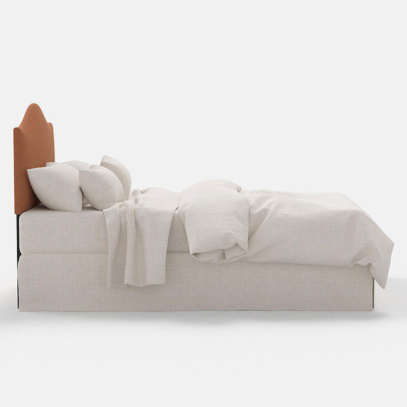 Saddle Textured Linen Headboard