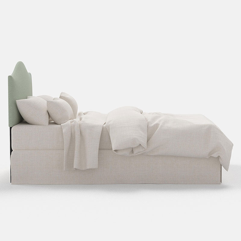 Saddle Textured Linen Headboard