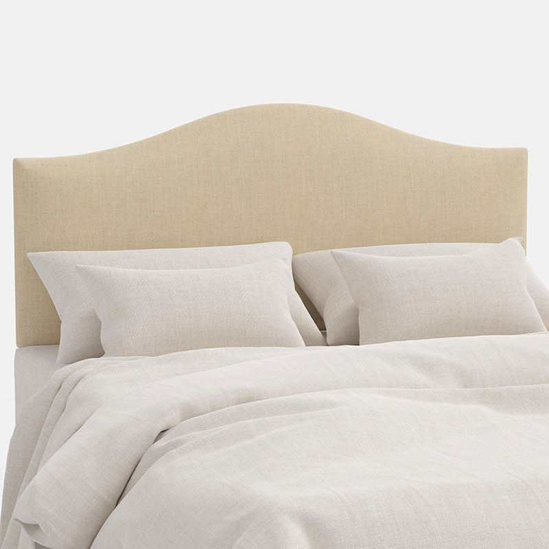 Saddle Textured Linen Headboard