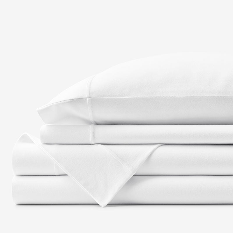 T-Shirt Soft Jersey Knit Bed Sheet Set