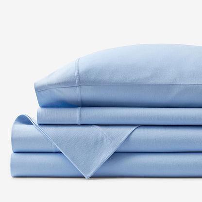 T-Shirt Soft Jersey Knit Bed Sheet Set
