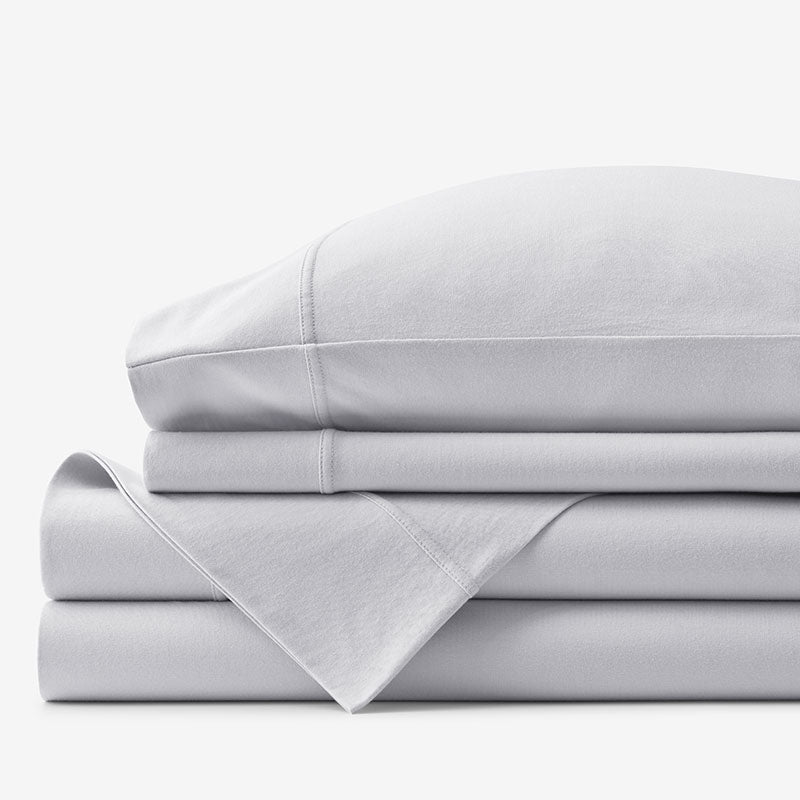 T-Shirt Soft Jersey Knit Bed Sheet Set