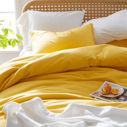 T-Shirt Soft Jersey Knit Duvet Cover Set