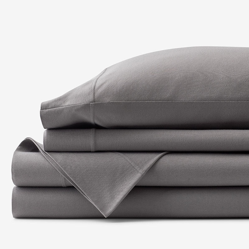 T-Shirt Soft Jersey Knit Bed Sheet Set