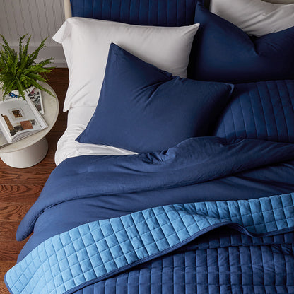 T-Shirt Soft Jersey Knit Pillowcase Set