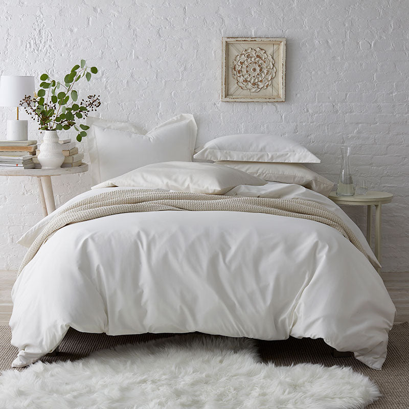 Classic Smooth Cotton Wrinkle-Free Sateen Pillowcase Set