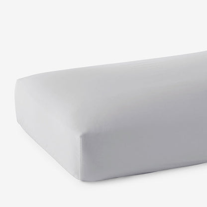 Classic Smooth Cotton Wrinkle-Free Sateen Fitted Bed Sheet
