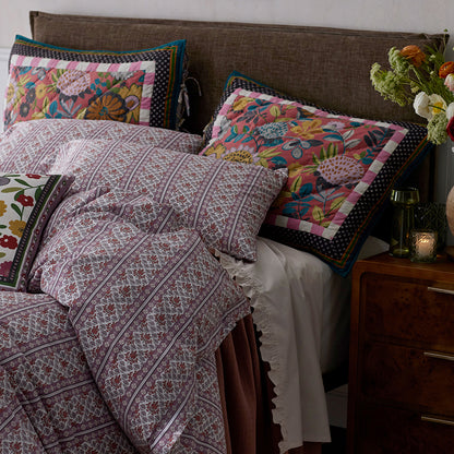 Seraphina Garment Washed Cotton Percale Sham