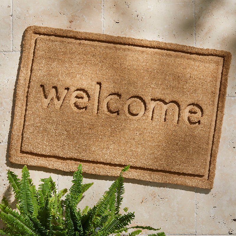 Welcome Coir Doormat