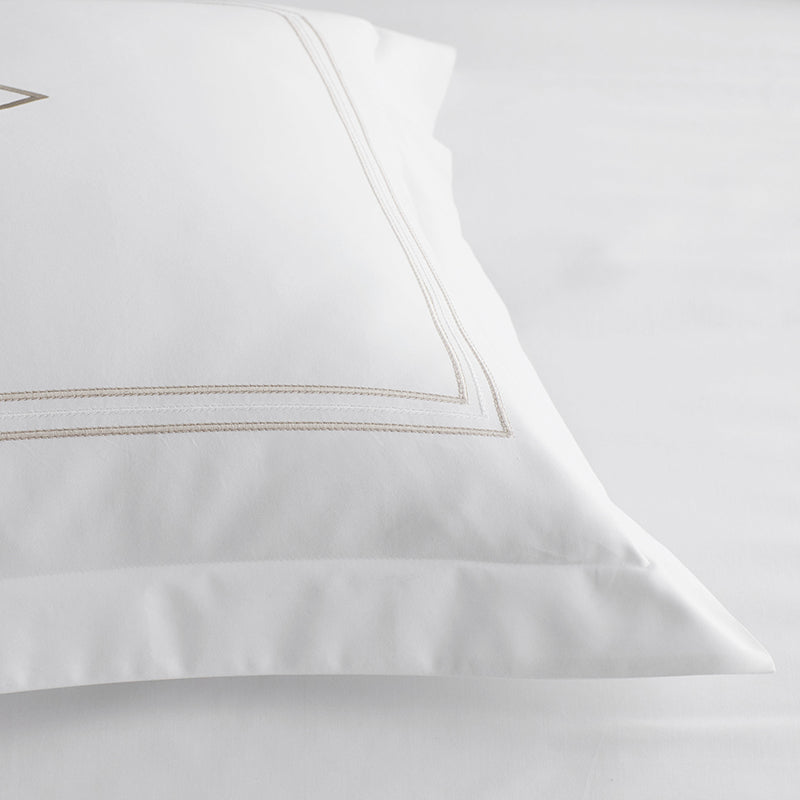 Dorset Stripe Luxe Smooth Egyptian Cotton Sateen Sham