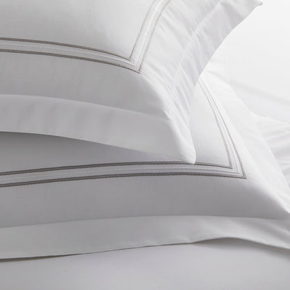 Dorset Stripe Luxe Smooth Egyptian Cotton Sateen Duvet Cover