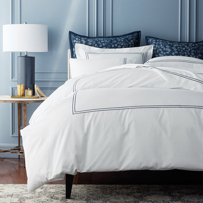 Dorset Stripe Luxe Smooth Egyptian Cotton Sateen Pillowcase Set