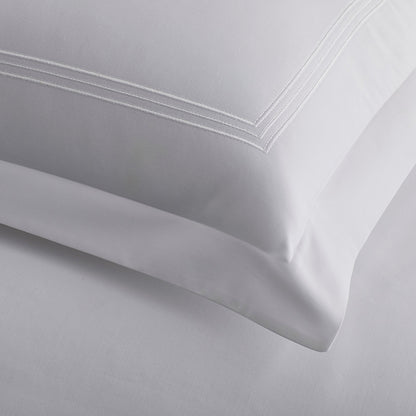 Dorset Stripe Luxe Smooth Egyptian Cotton Sateen Duvet Cover