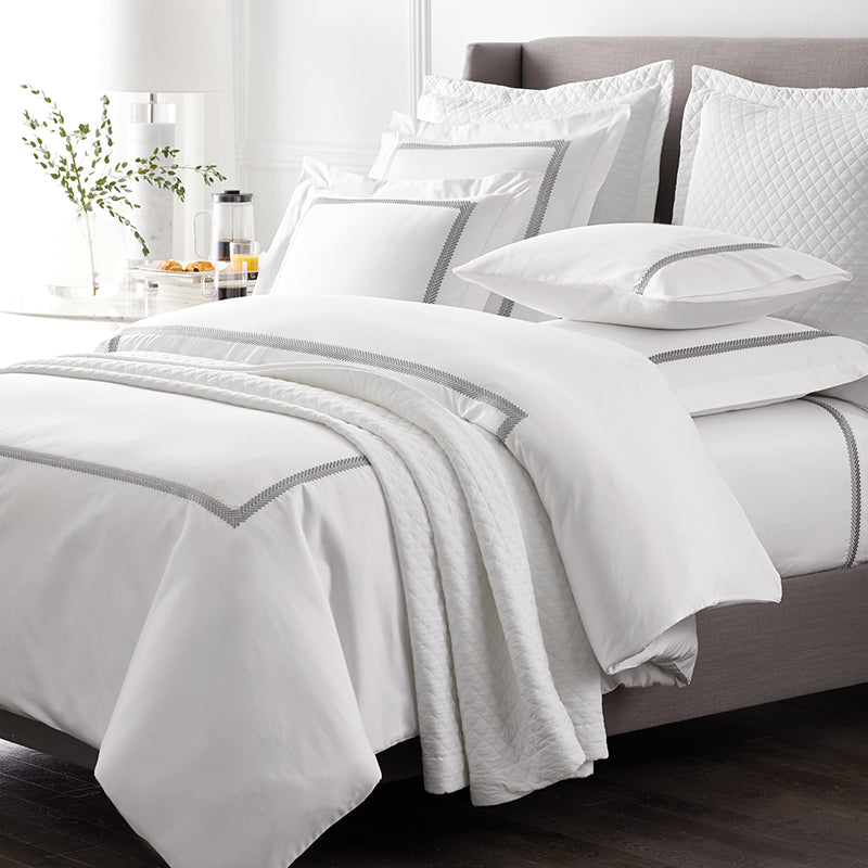 Hewett Luxe Smooth Egyptian Cotton Sateen Pillowcase Set