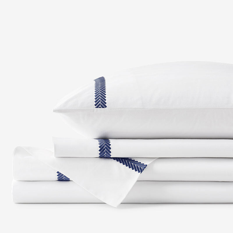 Hewett Luxe Smooth Egyptian Cotton Sateen Bed Sheet Set