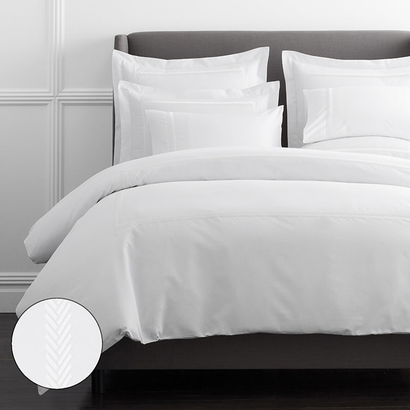 Hewett Luxe Smooth Egyptian Cotton Sateen Duvet Cover