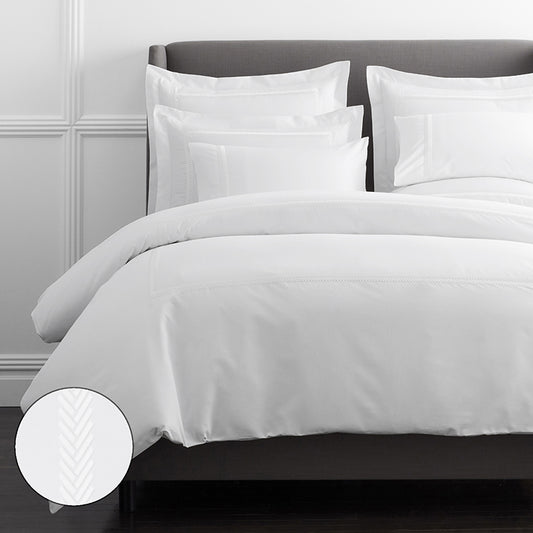 Hewett Luxe Smooth Egyptian Cotton Sateen Duvet Cover