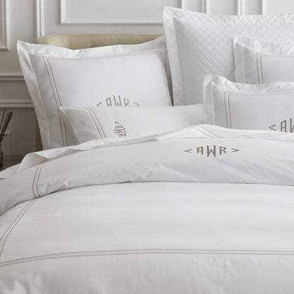 Dorset Stripe Luxe Smooth Egyptian Cotton Sateen Sham